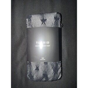 Torrid Fishnet Black Basic Tights Size 1/2 (14-20) Brand New